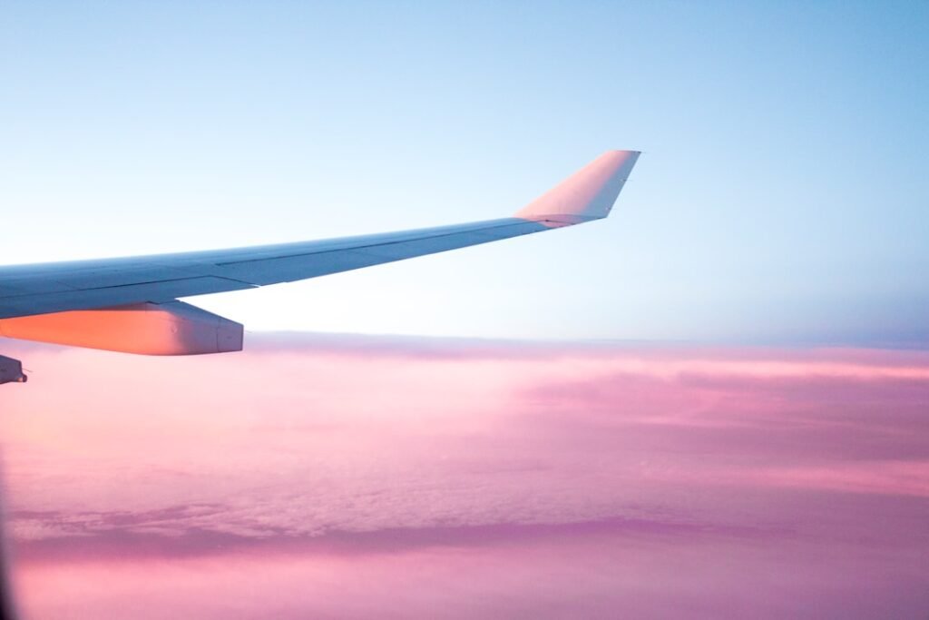 Photo Airplane taking off